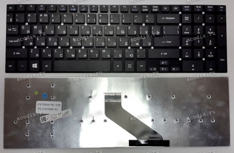Keyboard Acer Aspire 5755G, 5830T, 5830G, Gateway NV53A, NV55C, NV59, NV59C (Black/Matte/RUO) чёрная матовая русифицированная Keyboard Acer Aspire 5755G, 5830T, 5830G, Gateway NV53A, NV55C, NV59, NV59C (Black/Matte/RUO) чёрная матовая русифицированная