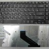 Keyboard Acer Aspire 5755G, 5830T, 5830G, Gateway NV53A, NV55C, NV59, NV59C (Black/Matte/RUO) чёрная матовая русифицированная