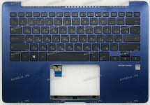Keyboard Asus UX331U синий (13N1-3JA0811)+ Topcase русифицированная