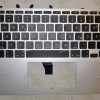 Keyboard Apple MacBook 11.6" A1370(2011), A1465(2012) with 11,6 TOPCASE w/o touchpad Европа Вертикальный ENTER (Black/Matte/LED/UK) чёрная матовая