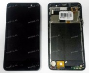 5.0 inch Digma iDxQ5 (LCD+тач) черный с рамкой 1280x720 LED  разбор