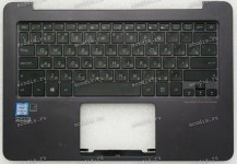 Keyboard Asus UX305FA-2A серо-фиолетовая (13NB06X1AM0201) + Topcase русифицированная