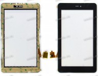 7.0 inch Touchscreen  6 pin, Digma Optima 7.0 3G/ 7.2 3G (TT7022) c отв., черный OEM, NEW