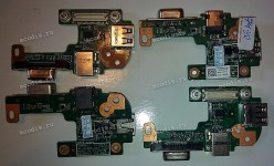 DC Jack, VGA, USB board Dell Inspiron 15R M5110, N5110, Vostro 3550, 3555 (Dp/n: 0PFYC8) DQ15 VGA USB IO Board Daughterboard DC Power Jack
