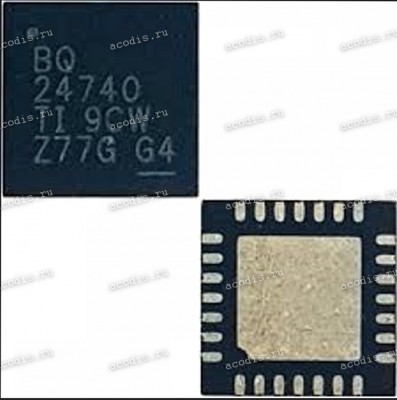 Микросхема Texas Instruments BQ24740RHDR QFN-28 CHARGE MANAGE IC (Asus p/n: 06G041073010) NEW original