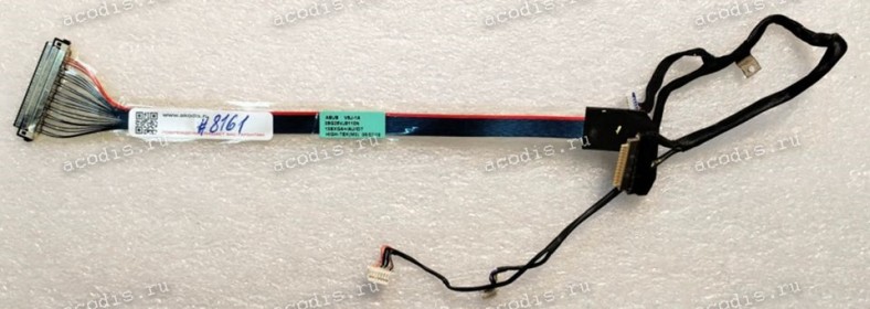 LCD LVDS cable Asus A8D, A8DC, A8E, A8F, A8FM, A8H, A8HE, A8J, A8JA, A8JC, A8JE, A8JM, A8JN, A8JP, A8JR, A8JS, A8L, A8LE, A8M, A8N, A8S, A8SC, A8SE, A8SG, A8SR, A8T, A8TC, A8TM, X80A, X80H, X80L, X80LE, X80N, X80Z, X81L, X81S, X81SC, X81SE, X81SG, X81SR,