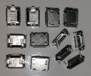 MicroUSB Jack Type B 5 pin SMD (#8442)