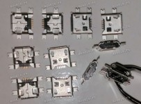 MicroUSB Jack Type B 5 pin SMD (#8448)