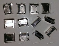 MicroUSB Jack Type B 5 pin SMD (#8449)