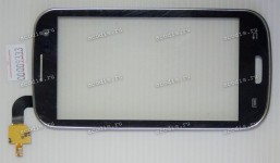 4.7 inch Touchscreen  10 pin, Digma Linx 4.77 3G, черный с серебряной рамкой, NEW