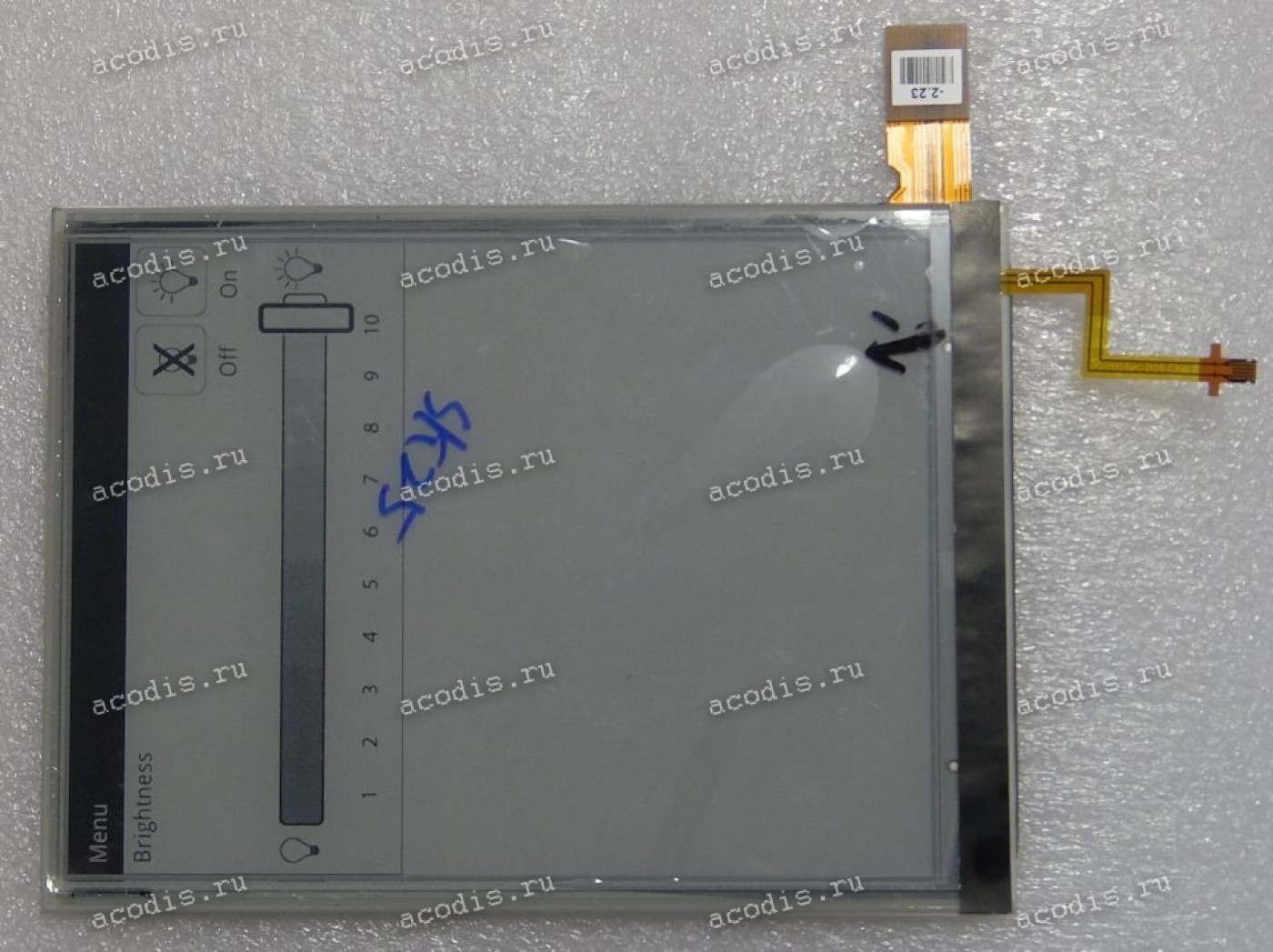 ED060SCE(LF)T1-0H (с подсветкой) 800x600, 34 пин, NEW