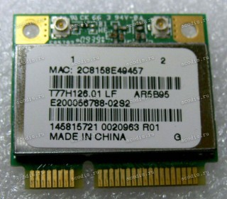 WLAN Half Mini PCI-E U.FL Atheros AR5B95 802.11b/g/n Antenna connector U.FL