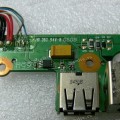 DC Jack board + USB HP Pavilion dv6000, dv6500, dv6700 (p/n: DDAT8APB200) аналог DNF203