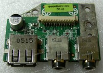 USB & Audio board HP Pavilion ZD8000 (p/n: DA0NT2AB6F5)