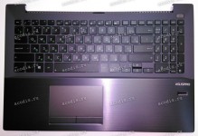 Keyboard Asus P500CA-1A, Pro Essential PU500CA + topcase (0KN0-P21RU12, 90NB00F1-R31RU0) (Black-Black/Matte/RUO) черная р