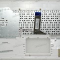 Keyboard Asus X551MA-3G + topcase (0KNB0-610EUS00, 90NB0482-R30280) (Black-White/Matte/US) черная матовая