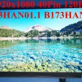 B173HAN01.1 (HW:1A) (40pin-120Hz, 72%) 1920x1080 LED 40 пин slim new