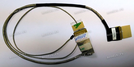 LCD LVDS cable Asus A750J, A750JA, A750JB, A750L, A750LA, A750LB, F750J, F750JA, F750JB, F750JN, F750L, F750LA, F750LB, F750LN, K750J, K750JA, K750JB, K750JN, K750L, K750LA, K750LB, R751J, R751JA, R751JB, R751JN, R751L, R751LA, R751LB, R751LN, X750J, X750