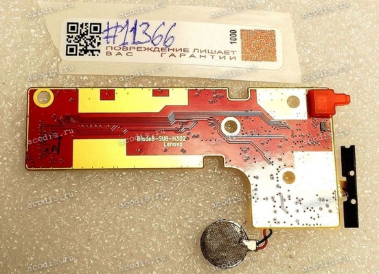 SIM + SD board Lenovo Yoga Tablet 8 B6000, B8000 (p/n: 5B29A465NY) Blade8-SUB-H302 NEW