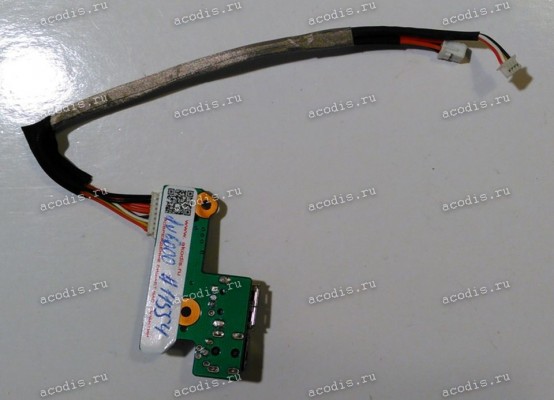 DC Jack board + USB HP Pavilion dv6000, dv6500, dv6700 (p/n: DNF203) аналог DDAT8APB200