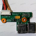 DC Jack board + USB HP Pavilion dv6000, dv6500, dv6700 (p/n: DNF203) аналог DDAT8APB200