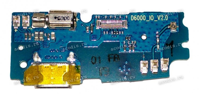 USB & microphone board Innos D6000 D6000_IO_V2.0 JLD6000