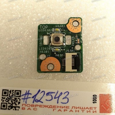 Power Button board Asus N56JN (p/n: 90NB04Z0-R10040)