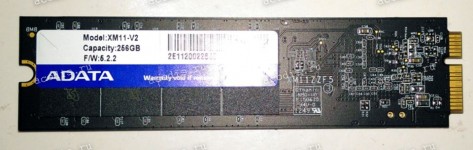 XM11 SSD A-DATA XM11-V2 256Gb (03B03-00043400) SSD SATA3 256GB SF UTHIN MI FW:5.2.2