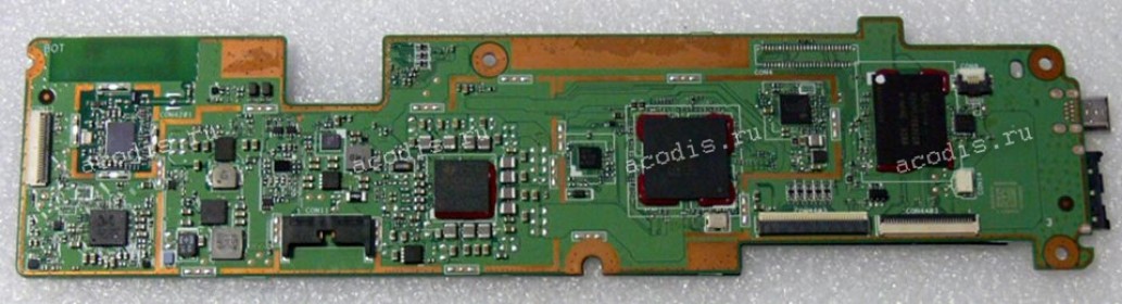 MB Asus MeMO Pad ME302C MAIN_BD._2G/Z2560/AS (eMMC 16G) (90NK00A0-R00020) Texas Instruments B5072CI, 1 чип ELPIDA BA164B1PF-1D-F, 1 чип SanDisk SDIN7DU2-16G