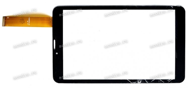 8.0 inch Touchscreen  30 pin, Irbis TZ81L/TZ883, oem черный (RoverPad Pro Q8), NEW