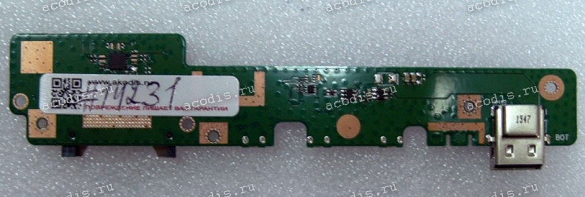 USB & CardReader board Asus R518UB-RH71T, R518UA-RH71T (p/n 90NB0AIO-R10020) USB & CardReader board Asus R518UB-RH71T, R518UA-RH71T (p/n 90NB0AIO-R10020)