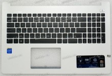 Keyboard Asus X502C белый (13NB00I2AP0301, 13N0-P1A0501) + Topcase