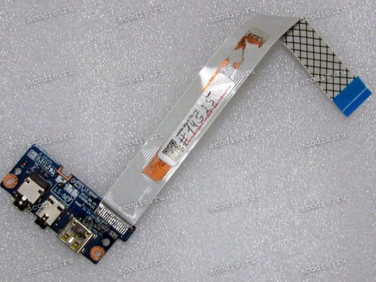 USB & Audio board & cable Lenovo Y500 (p/n QIQY6 LS-8694P REV: 1.0, 455M30JVL01, NBX00017600)