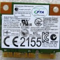 WLAN Half Mini PCI-E U.FL Broadcom BCM943142HM 802.11b/g/n Lenovo ThinkPad E130, E330, E430, E430c, E530, S430, T430u, V580C (p/n Lenovo FRU: 04W3837) Antenna connector U.FL