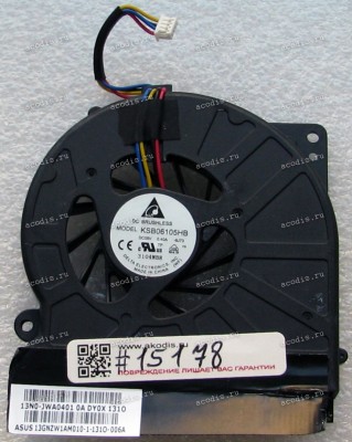 Кулер Asus K72DR (p/n 13GNZW1AM010-1) 4 pin Кулер Asus K72DR (p/n 13GNZW1AM010-1) 4 pin