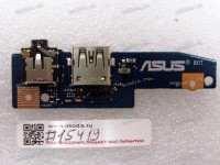 USB & Audio board Asus P552LA, P552LJ (p/n 90NX0060-R11000)