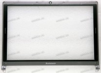 Верх. кр. рамка Lenovo IdeaPad Y410 серо-чёрная (AP01V000100)