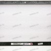 Верх. кр. рамка Lenovo IdeaPad Y410 серо-чёрная (AP01V000100)