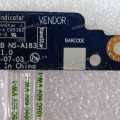 Power Button board & cable Lenovo IdeaPad Z510 (p/n AILZB NS-A183)