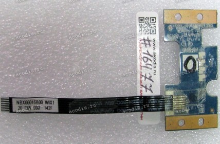 Power Button board HP Pavilion M6-1042er (p/n 455M1J32L01, QCL50 LS-8712P)