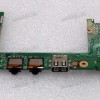 USB & Audio & CardReader board Asus Netbook Eee PC 1201PN (p/n 60-OA2GIO2000-B01, 90R-OA2GIO2000Q, 69NA2GB20B01-01, 10705431-00253)