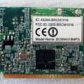 WLAN mini PCI U.FL card Broadcom 4318E BCM94318MPG 802.11b/g Acer Aspire 3000, 4060 3500, 5000, 5050 (p/n T60H906.01 LF) Antenna connector U.FL