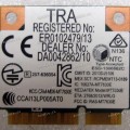 WLAN Half Mini PCI-E U.FL MediaTek MT7630E 802.11b/g/n Bluetooth 4.0+HS Asus TP300LA, TP300LD, TP500LA, TP500LN, X455LF (p/n 0C011-00062200) Antenna connector U.FL