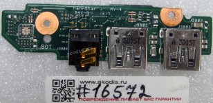USB & Audio board Asus K46CA, K46CB, K46CM (p/n: 90R-NTJAU1000U REV 2.0)