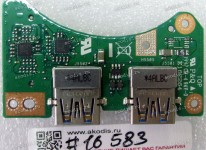 USB board Asus G751JT, G751JY (p/n 90NB06M1-R10010)