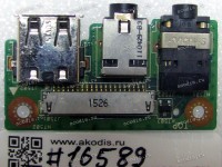 USB & Audio board Asus G53SW (p/n 90R-N7CAU1000Y)