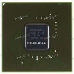 Микросхема nVidia N12P-GVR-OP-B-A1 FCBGA973 (Asus p/n: 02G19001820B) datecode 1212A1, 1214A1