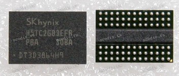 Микросхема SKHynix H5TC2G83EFR-PBA DDR3L 1600 256*8 1.35V FBGA78 (Asus p/n: 03006-00032100) NEW original