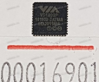 Микросхема VIA VT1802P QFN-48 корпус 7,0x7,0mm чуть скруглённые углы и немного виднеются контакты (Asus p/n: 02G040007800)