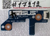 Power Button board Asus PU551LA, PU551LD (p/n 90NB0550-R10020 REV 2.0)
